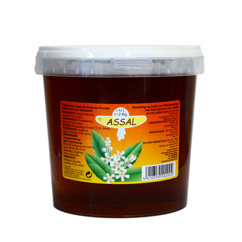 Préparation à base de Sirop de Glucose arôme Miel pour pâtisserie - ASSAL -  Alimad Food